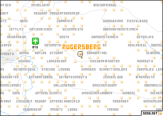 map of Rügersberg