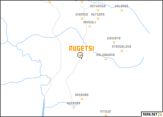 map of Rugetsi