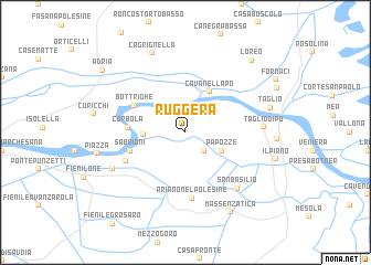 map of Ruggera