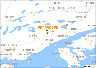 map of Ruggsätra