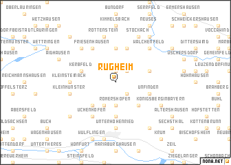 map of Rügheim