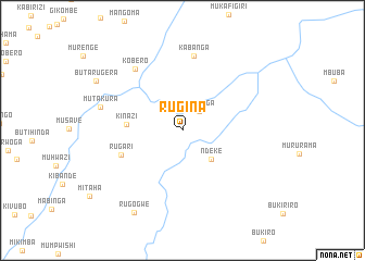map of Rugina