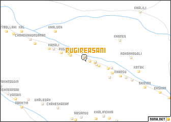 map of Rūgīr-e \