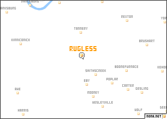 map of Rugless