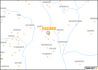 map of Rugoma