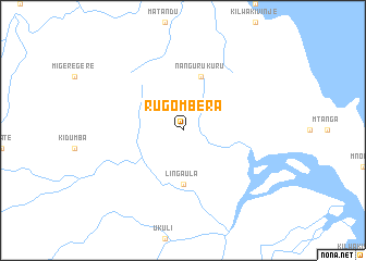 map of Rugombera