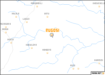 map of Rugosi