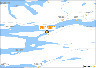 map of Rugsund