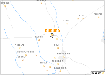 map of Rugund