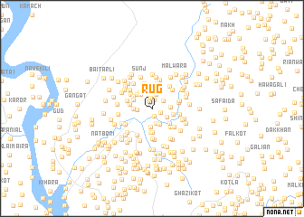 map of Rug