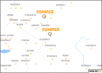 map of Ruhanga