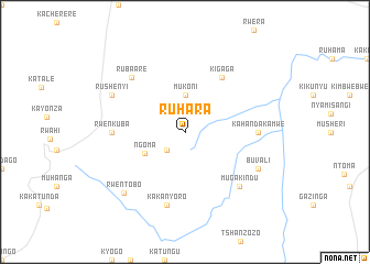 map of Ruhara