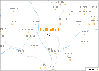 map of Ruhashya