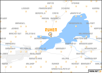 map of Rühen