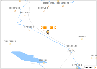 map of Ruhkala