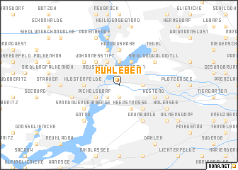 map of Ruhleben