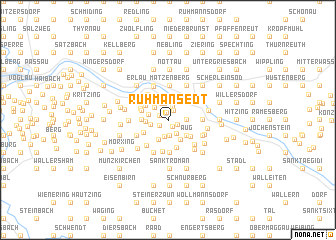 map of Ruhmansedt