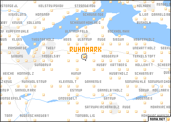 map of Ruhnmark