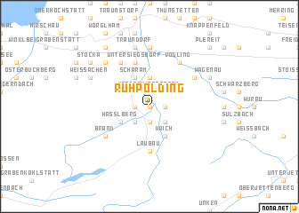 map of Ruhpolding