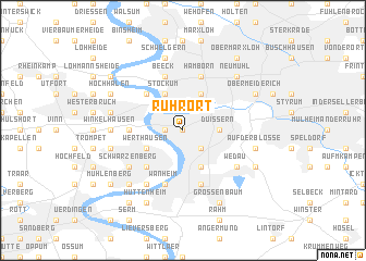 map of Ruhrort