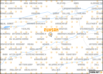 map of Ruhsam