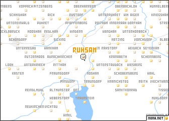 map of Ruhsam