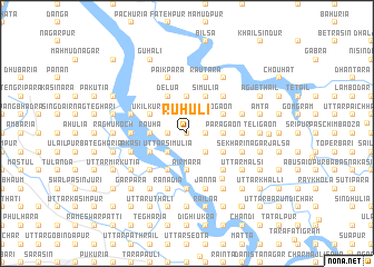 map of Ruhuli