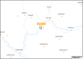 map of Ruian