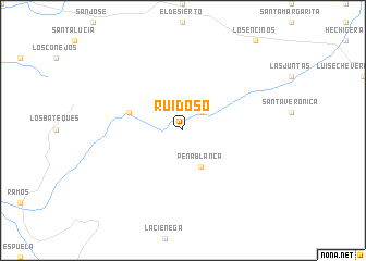 map of Ruidoso
