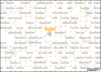 map of Ruien
