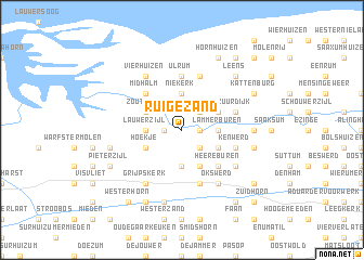 map of Ruigezand