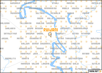 map of Ruijāni