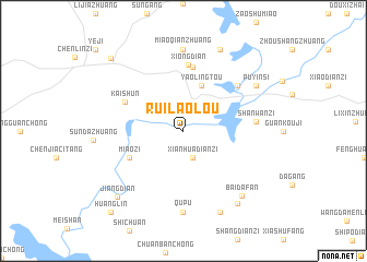 map of Ruilaolou