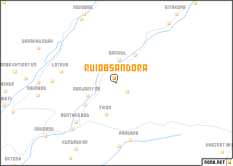 map of Rŭiob-Sandora