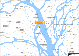 map of Ruishengtou