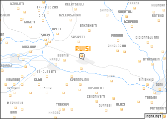 map of Ruisi