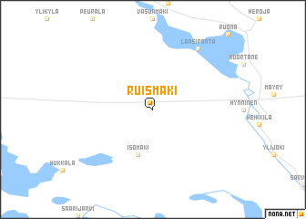 map of Ruismäki