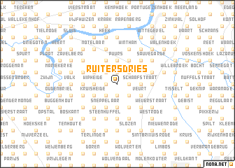 map of Ruitersdries