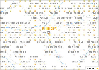 map of Ruivais