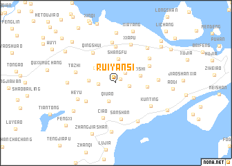 map of Ruiyansi