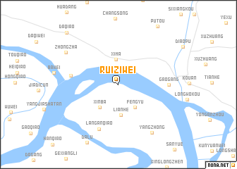 map of Ruiziwei