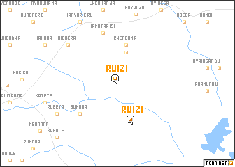 map of Ruizi