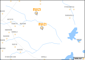 map of Ruizi