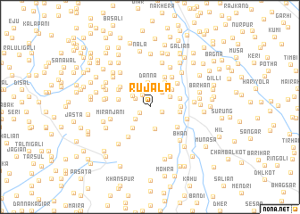 map of Rujāla