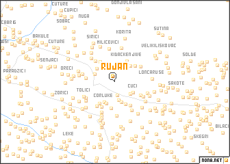 map of Rujan