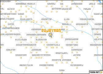 map of Rujaymān