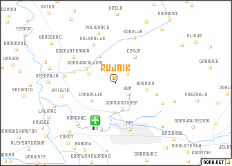 map of Rujnik