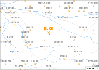 map of Rukai