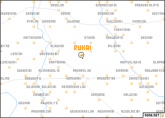 map of Rukai