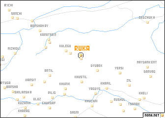 map of Ruka